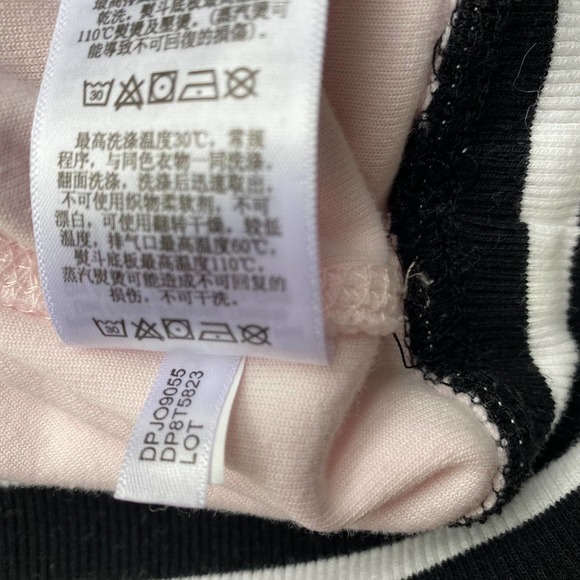 DKNY Sport Pink Velour Spell Out Pullover Sweater - Picture 10 of 10